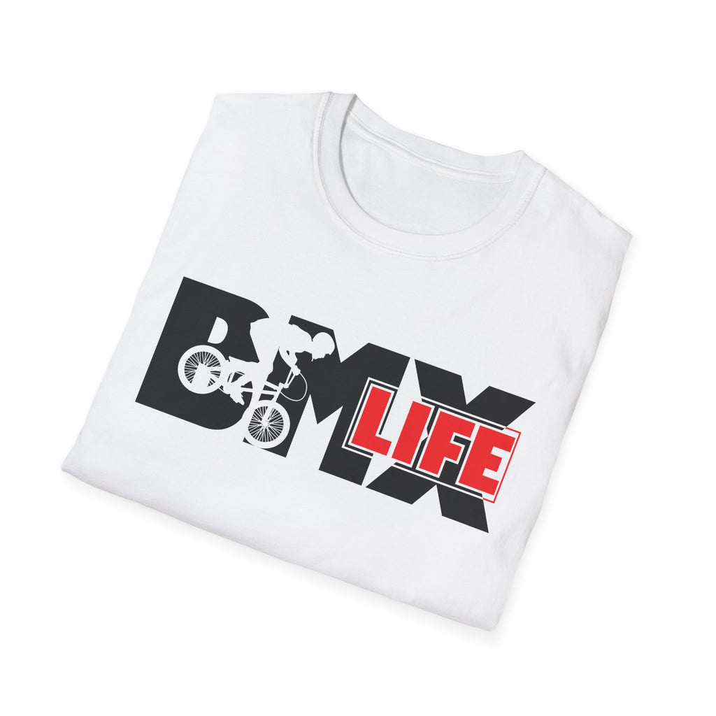 Rad- Life T-Shirt — Motocross Rider Tee with Back Number 33
