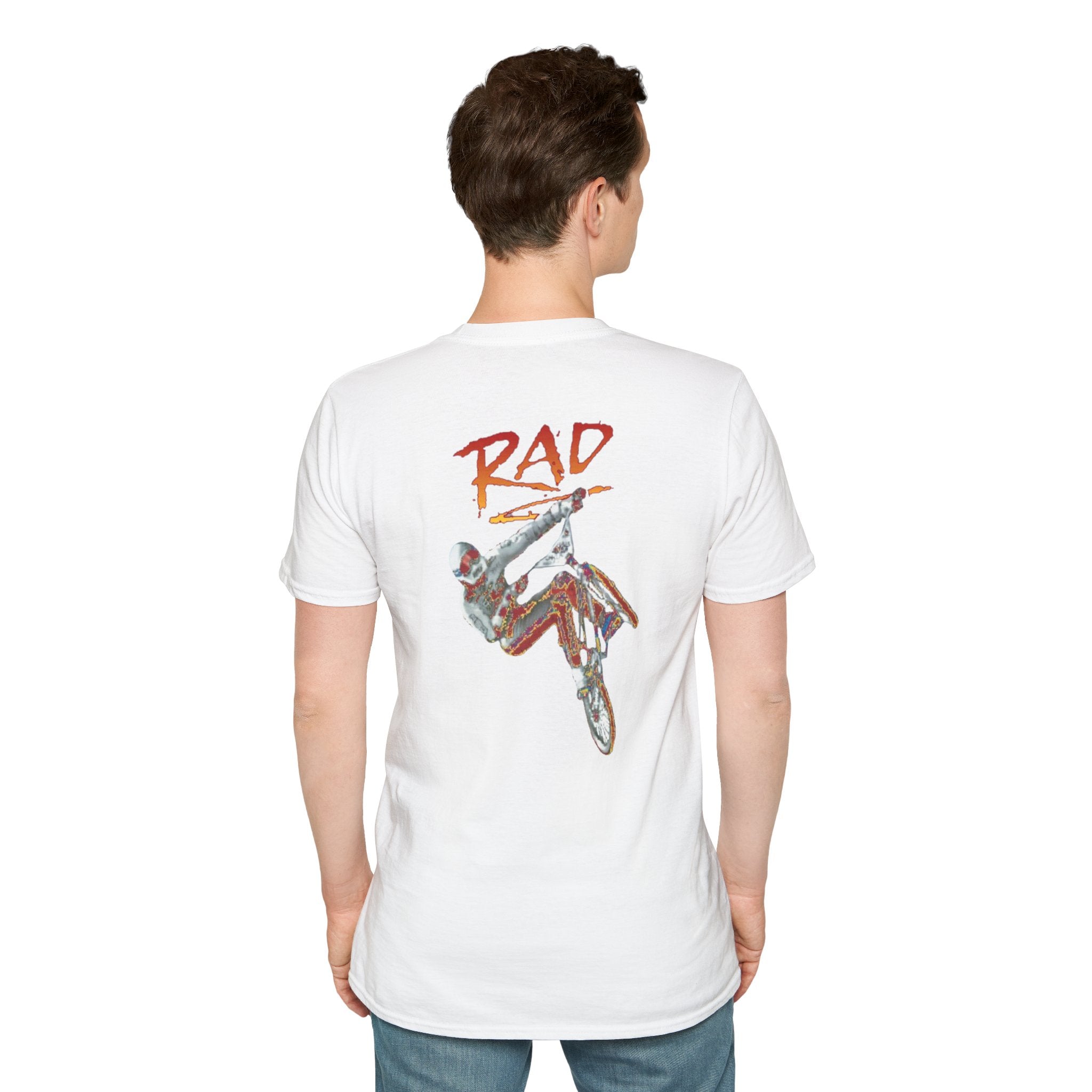 Rad- Racing T-Shirt — Vintage BMX & Motocross Graphic Tee