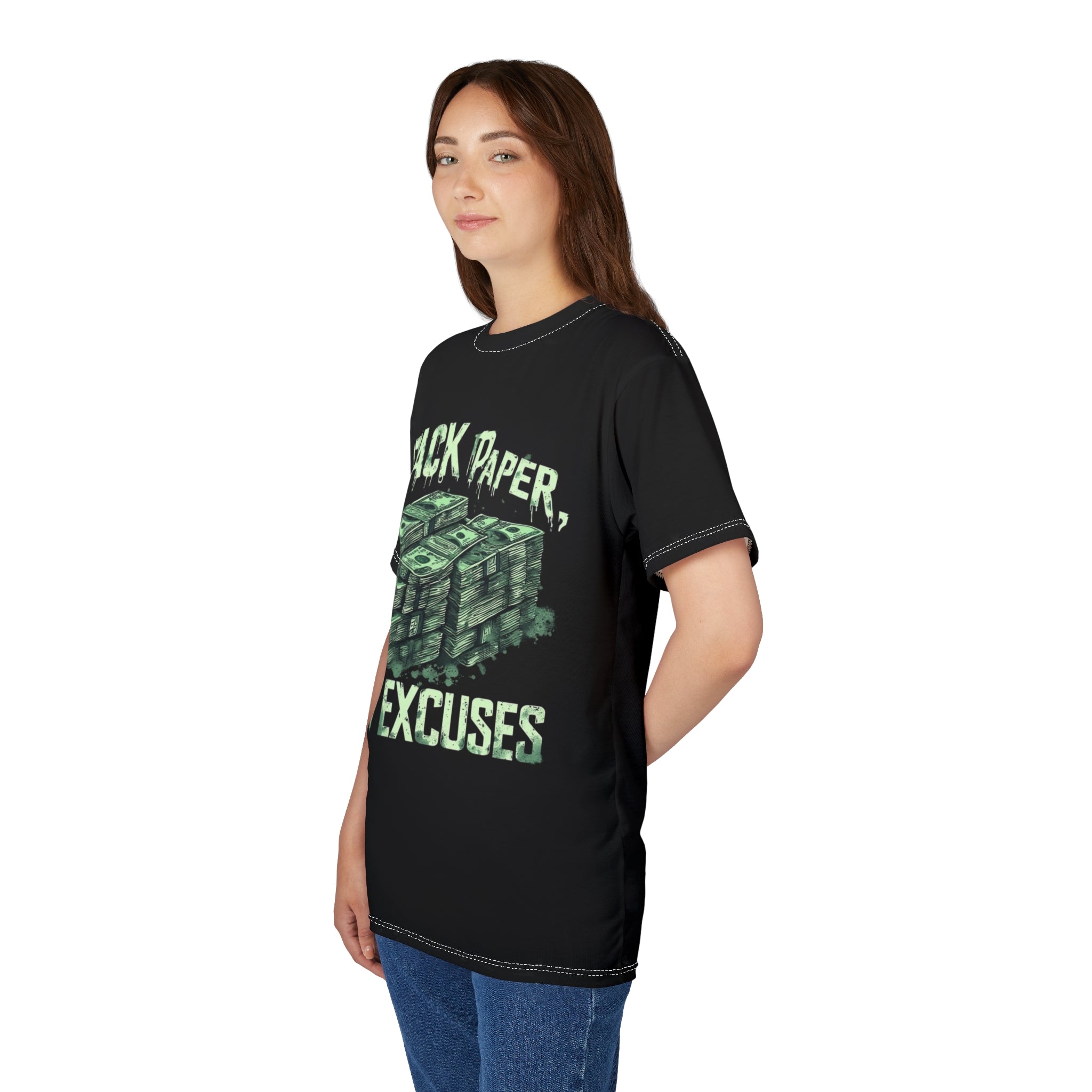 Mindset-Stack Paper Not Excuses T-Shirt
