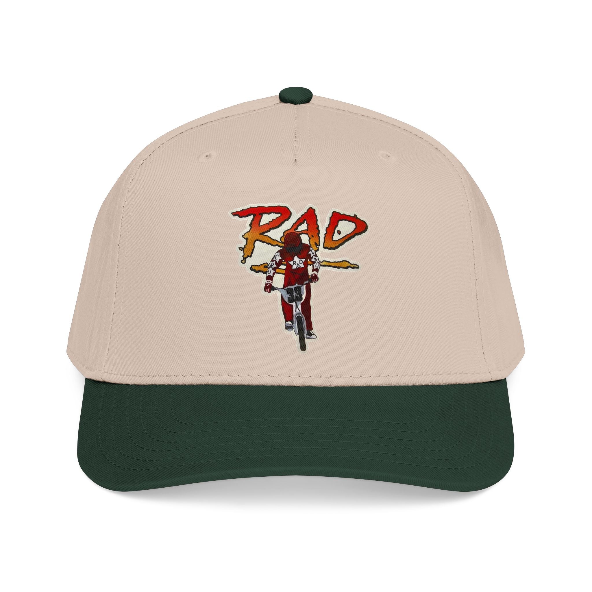 Rad- Dirt Bike Cap — Retro Motocross Baseball Hat