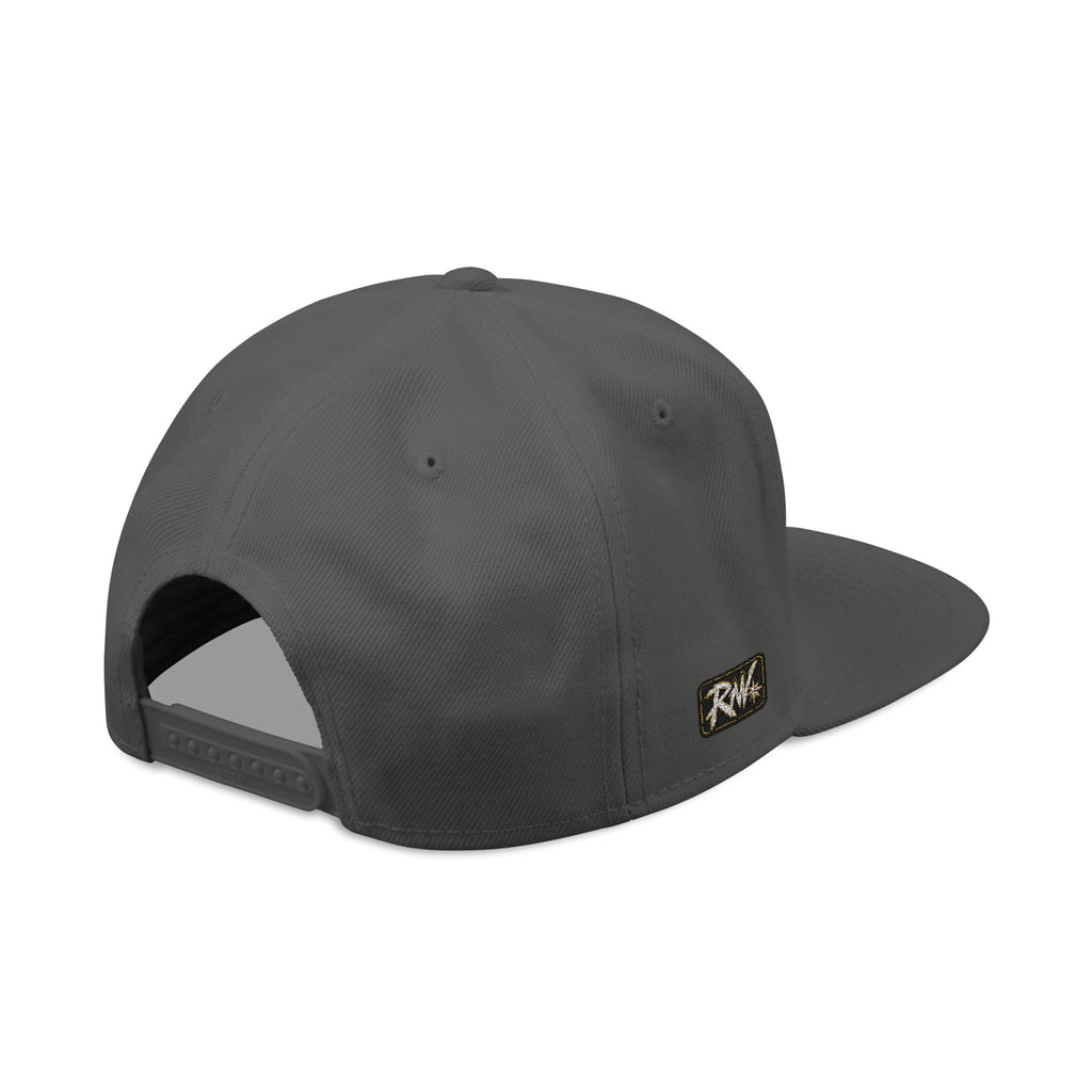 Hat-Embroidered City Gold Snapback Hat