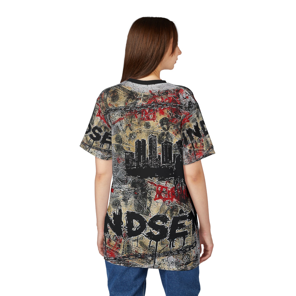 Mindset- Urban Graffiti Mindset Tee — All-Over Print Streetwear