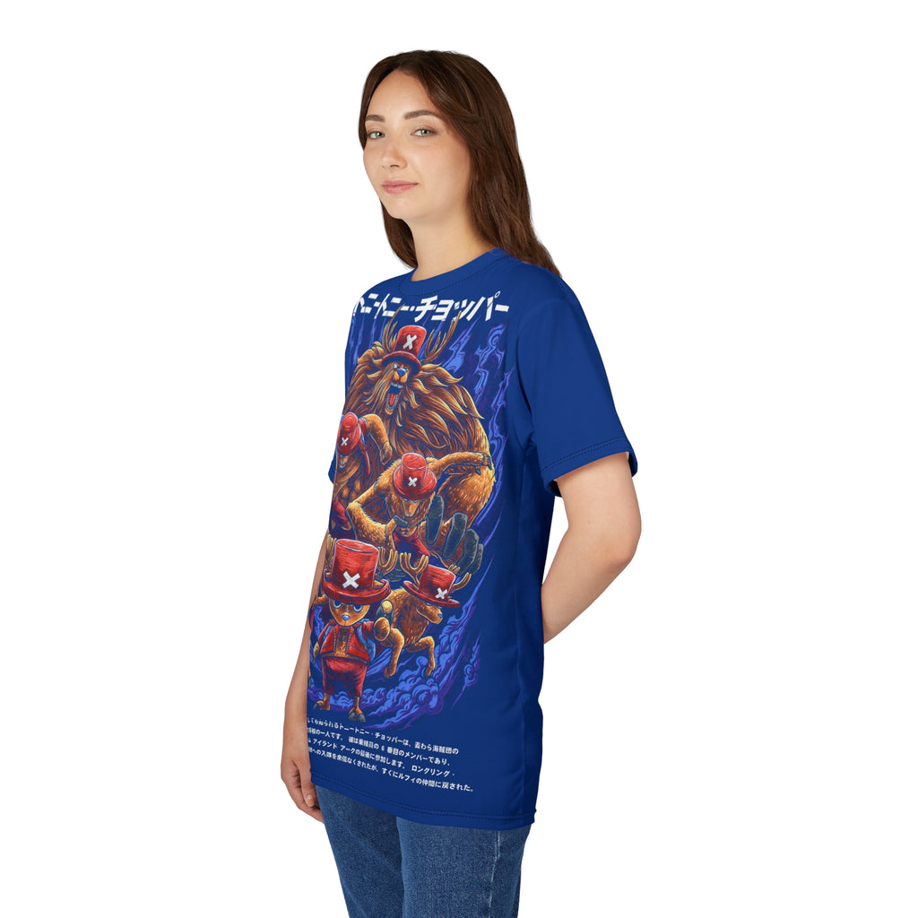 Anime- Graphic Tee — Anime Pirate Crew All-Over Print