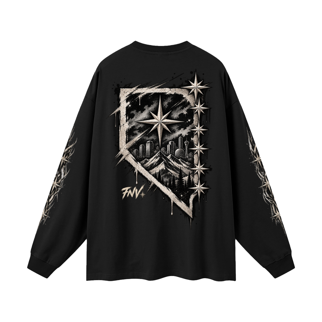 7NV-Oversized Unisex Long Sleeve T-Shirt