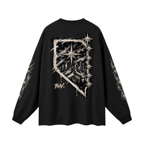 7NV-Oversized Unisex Long Sleeve T-Shirt