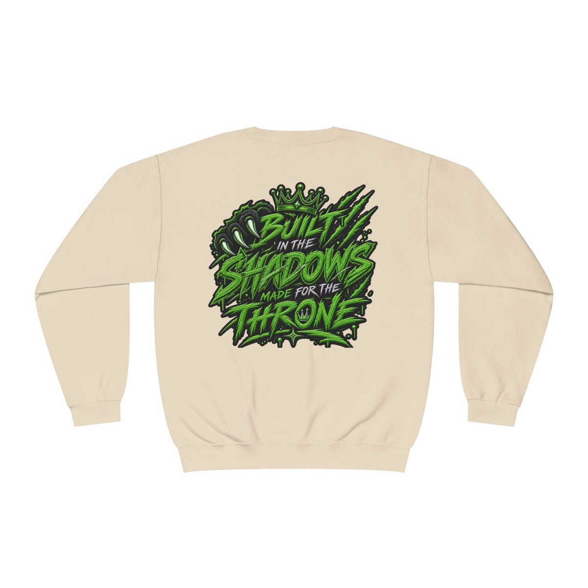 Shadow- "FERNYX" Green Graffiti Crewneck