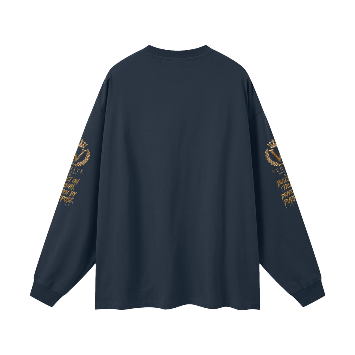 7NV-VERITE-Oversized Unisex Long Sleeve T-Shirt