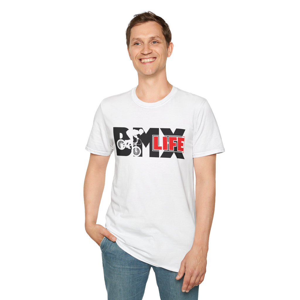Rad- Life T-Shirt — Motocross Rider Tee with Back Number 33