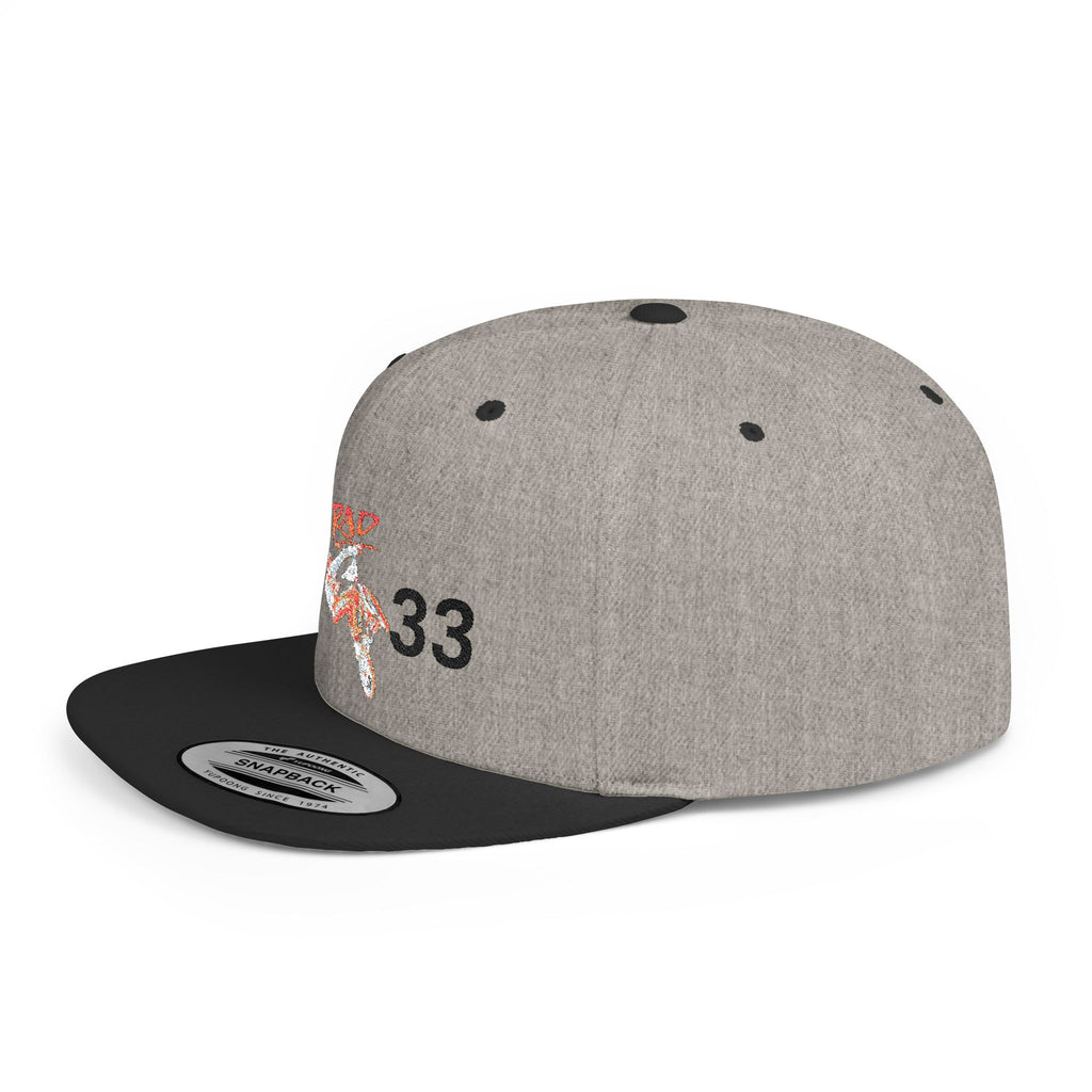 Rad-Flat Bill Snapback