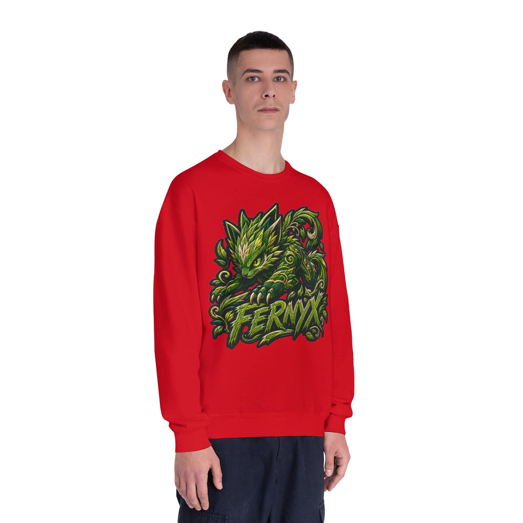 Shadow- "FERNYX" Green Graffiti Crewneck