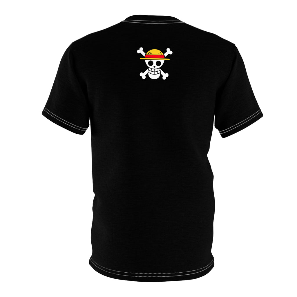 Anime- Pirate Crew Graphic Tee — Bold Japanese Text Design