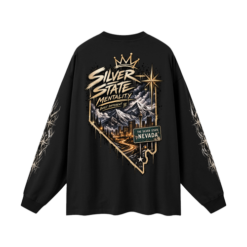 7NV-Oversized Unisex Long Sleeve T-Shirt