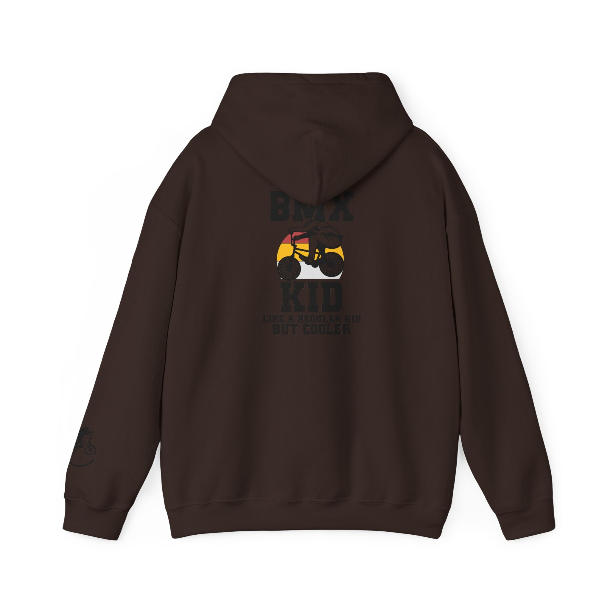 Rad-BMX Kid Hoodie — "Like a Regular Kid But Cooler" Youth BMX Pullover