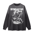 Gradient Washed Long Sleeve T-Shirt