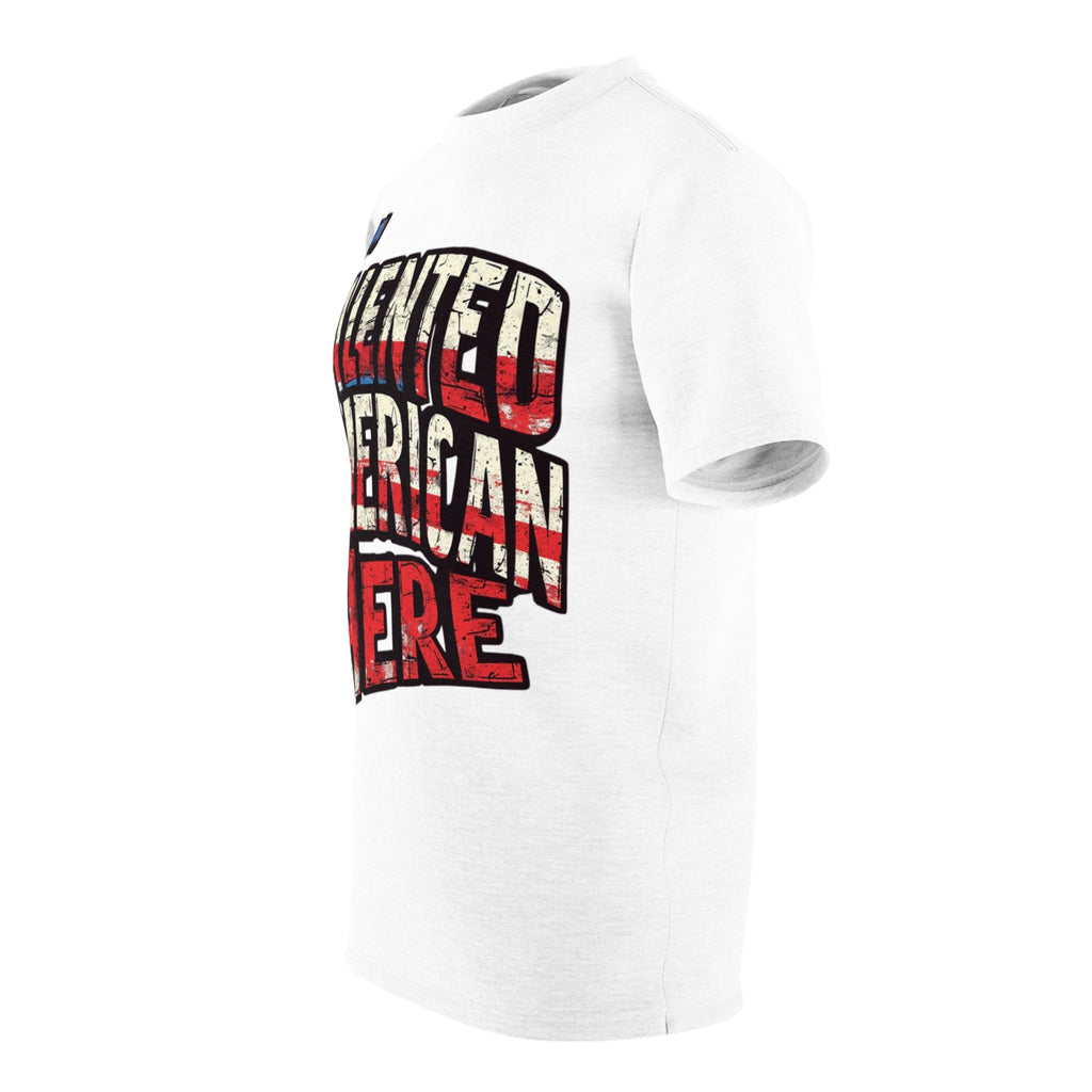 America-Talented American Here T-Shirt — Patriotic USA Flag Graphic Tee