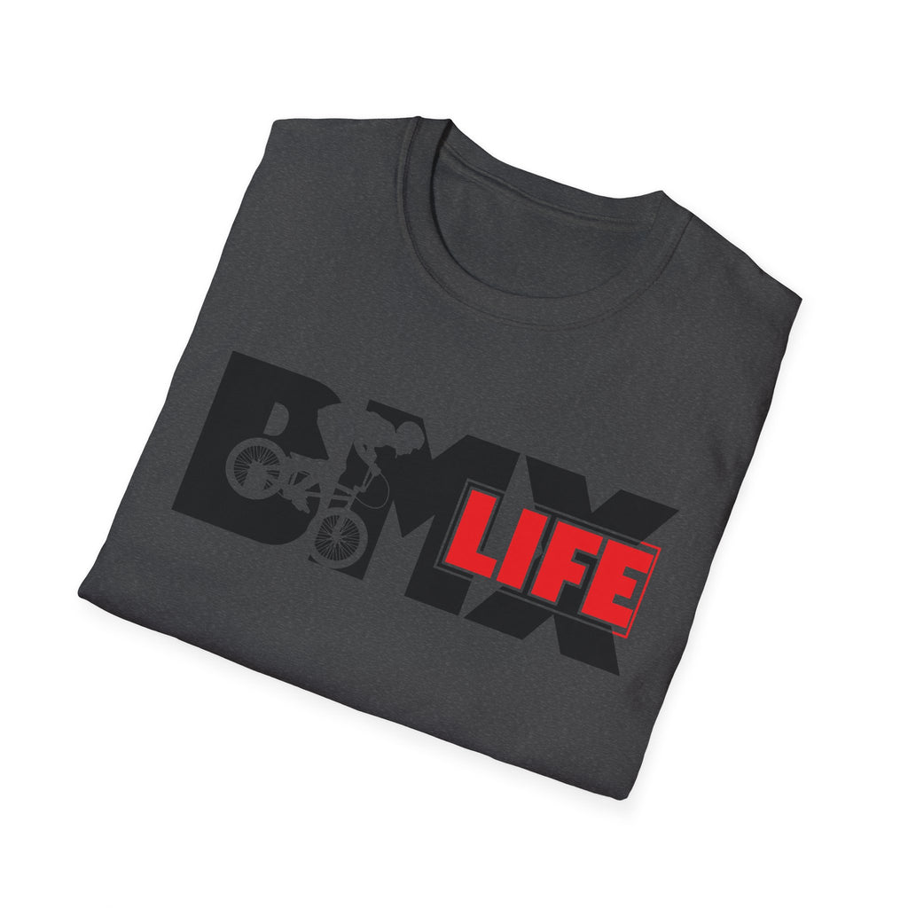 Rad- Life T-Shirt — Motocross Rider Tee with Back Number 33