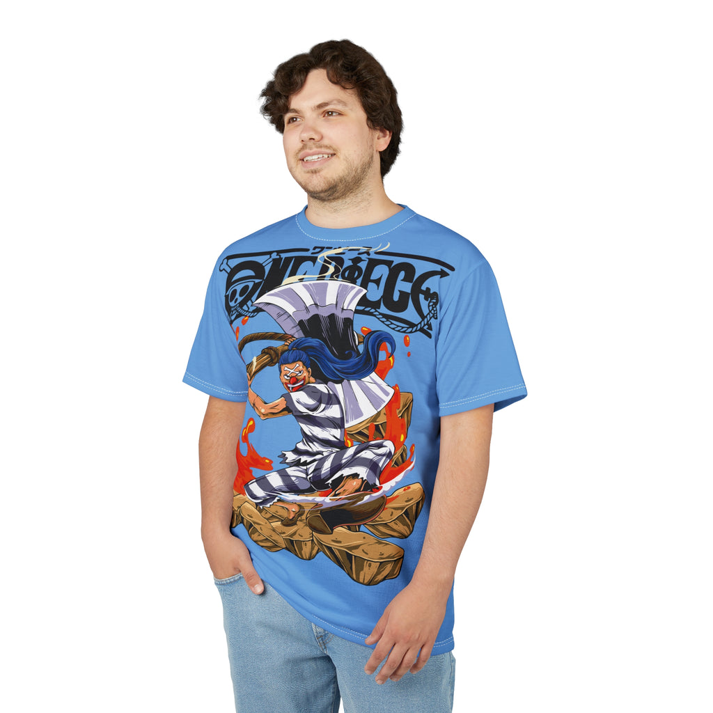 Anime -Pirate Crew Graphic Tee — Flame Warrior All-Over Print