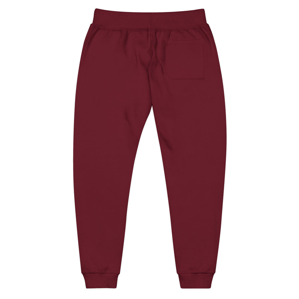 Henny- Embroidered Floral Heart Sweatpants — Cozy Fleece Joggers with 'Love' Detail