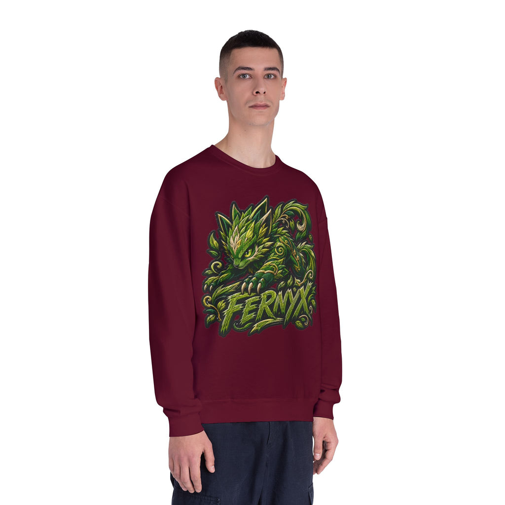 Shadow- "FERNYX" Green Graffiti Crewneck