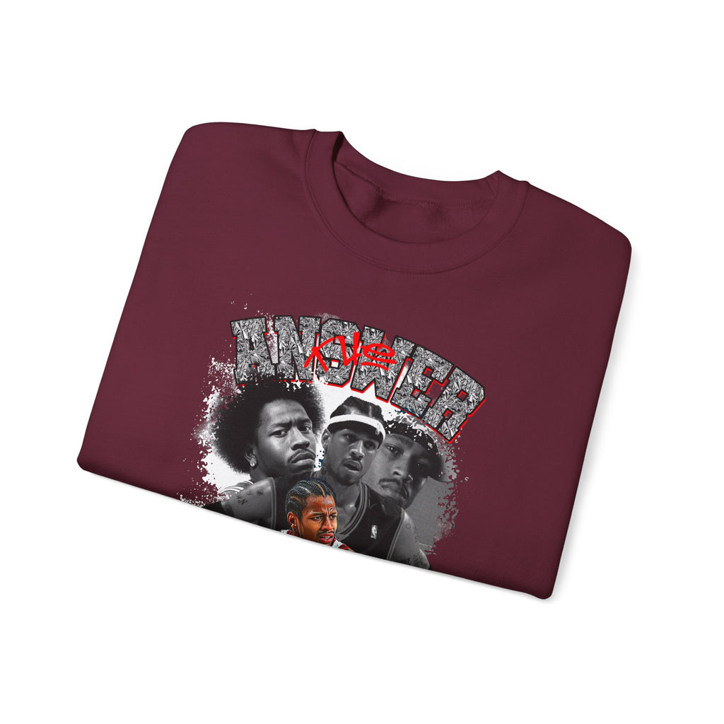 Retro-Allen Iverson Retro Crewneck Sweatshirt