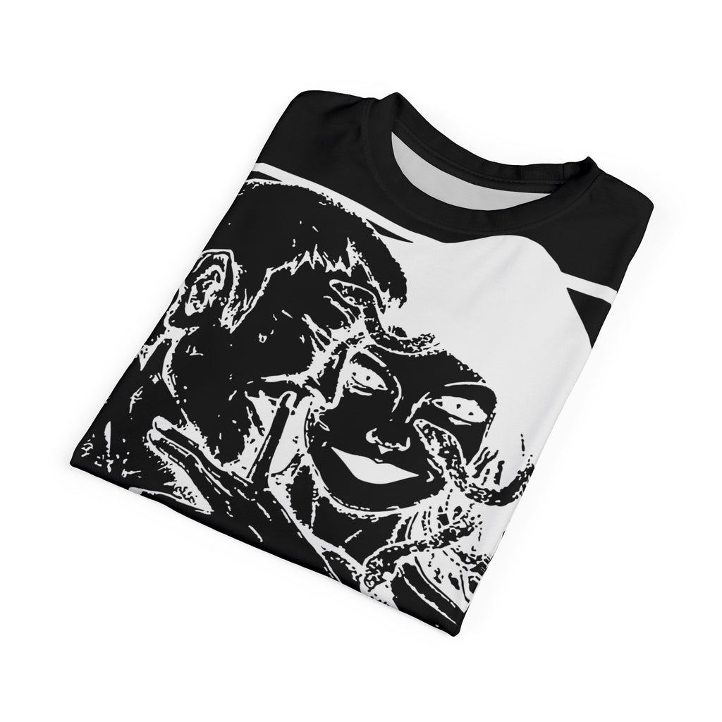 Metal- Alice in Chains Grunge Band T-Shirt – Black All-Over Print Tee