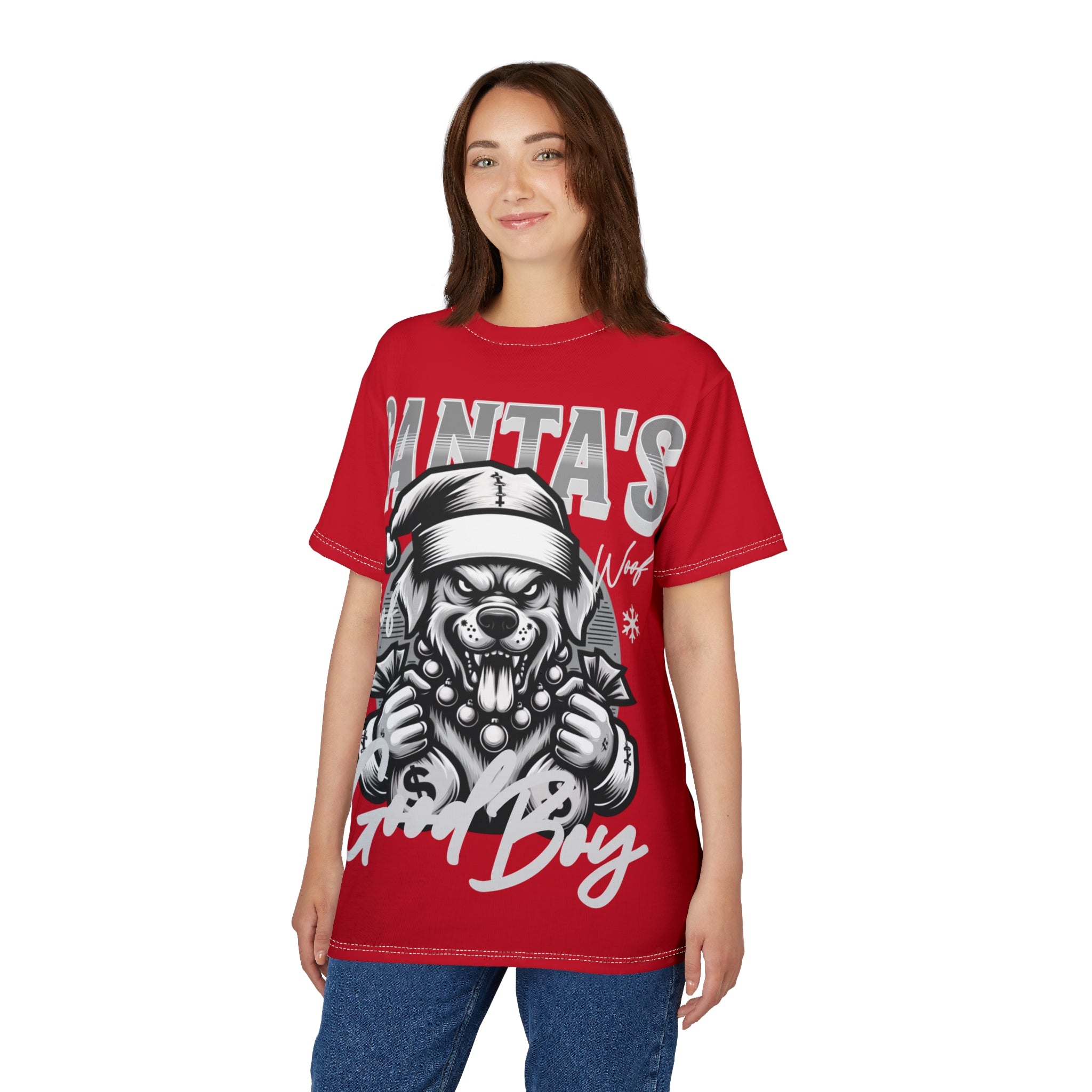 Santa's Good Boy Tee — Festive Dog Christmas Shirt