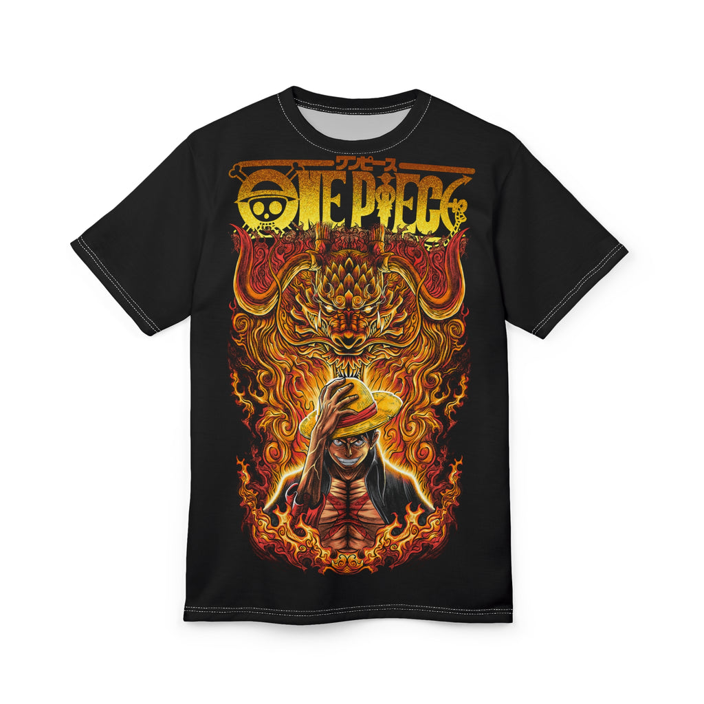 Anime- Dragon Fire Graphic Tee