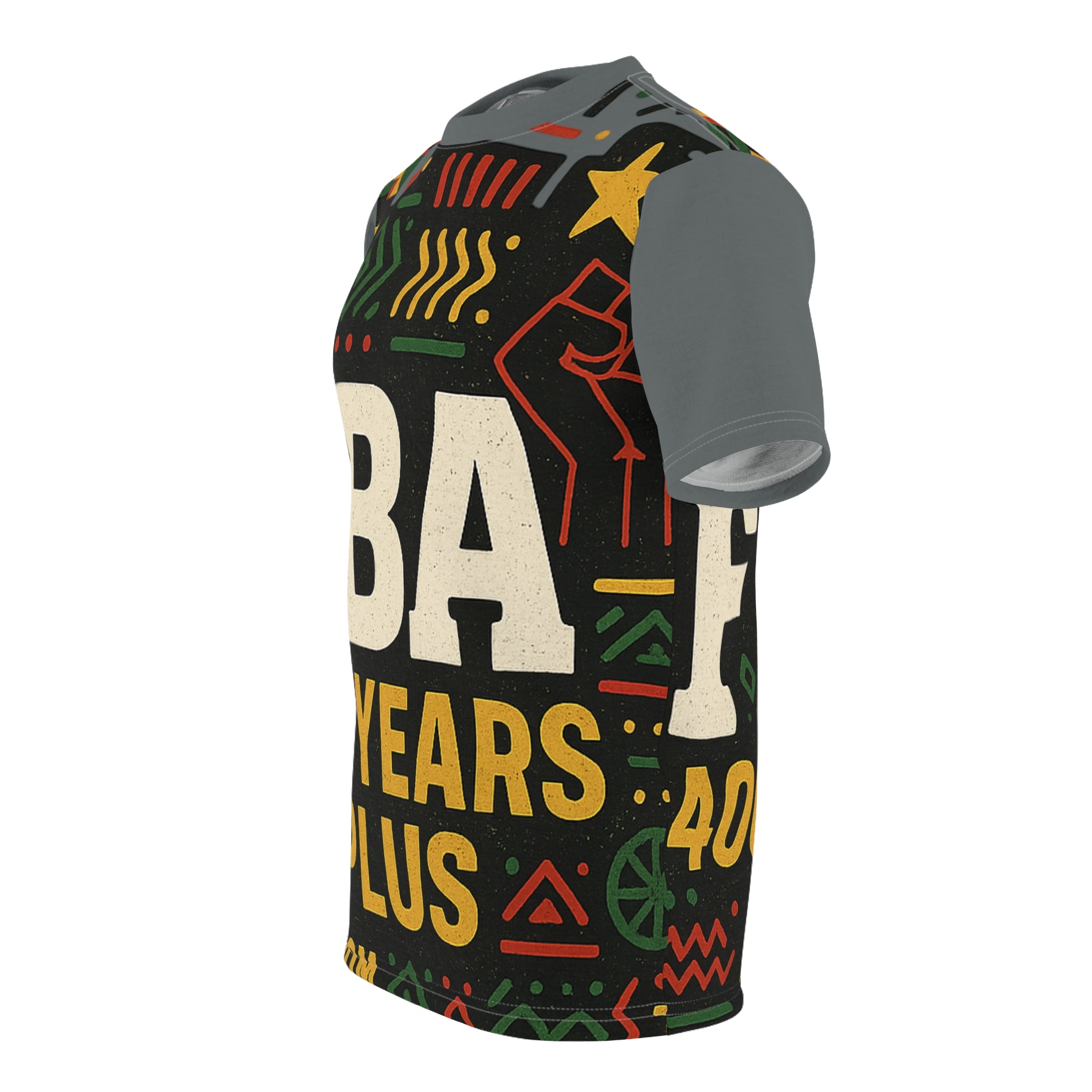FBA 400 Years Plus Graphic Tee — Afrocentric Black History Celebration Shirt