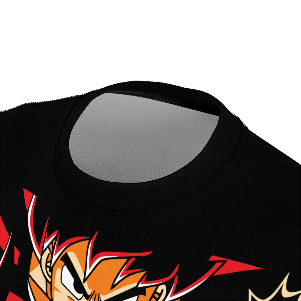 Dragon-VS Battle Anime Graphic Tee — Full-Print Fight Scene T-Shirt