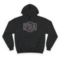 FBA- Graphic Hoodie – Vintage Shield Logo & Back Photo Print