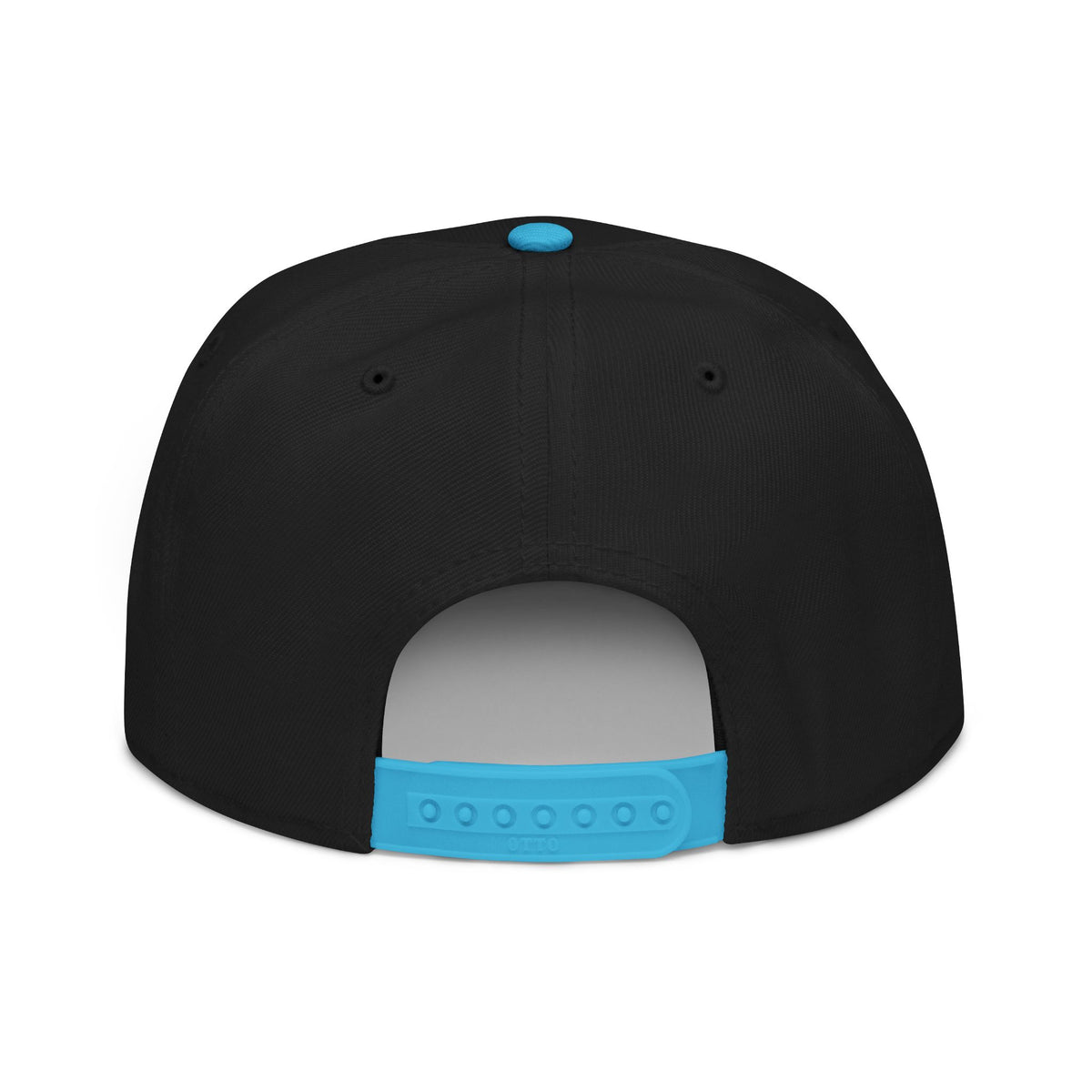 Hat-Embroidered Gold Graffiti Snapback Hat