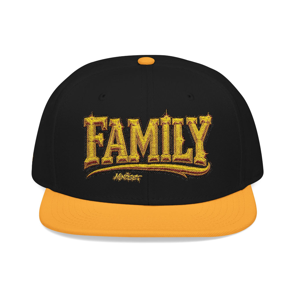 Hat- 'Family' Gold Snapback Hat – Urban Streetwear Cap