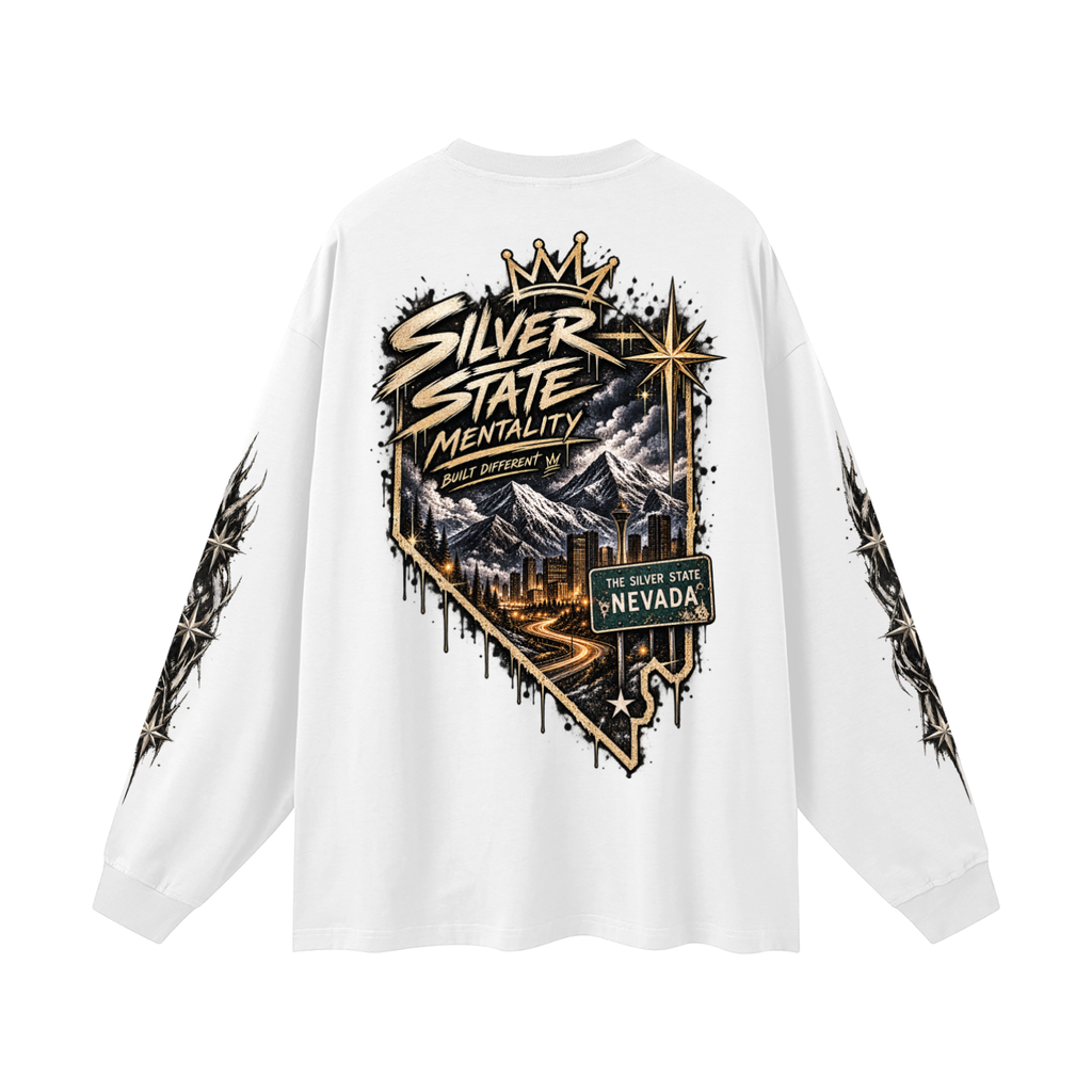 7NV-Oversized Unisex Long Sleeve T-Shirt