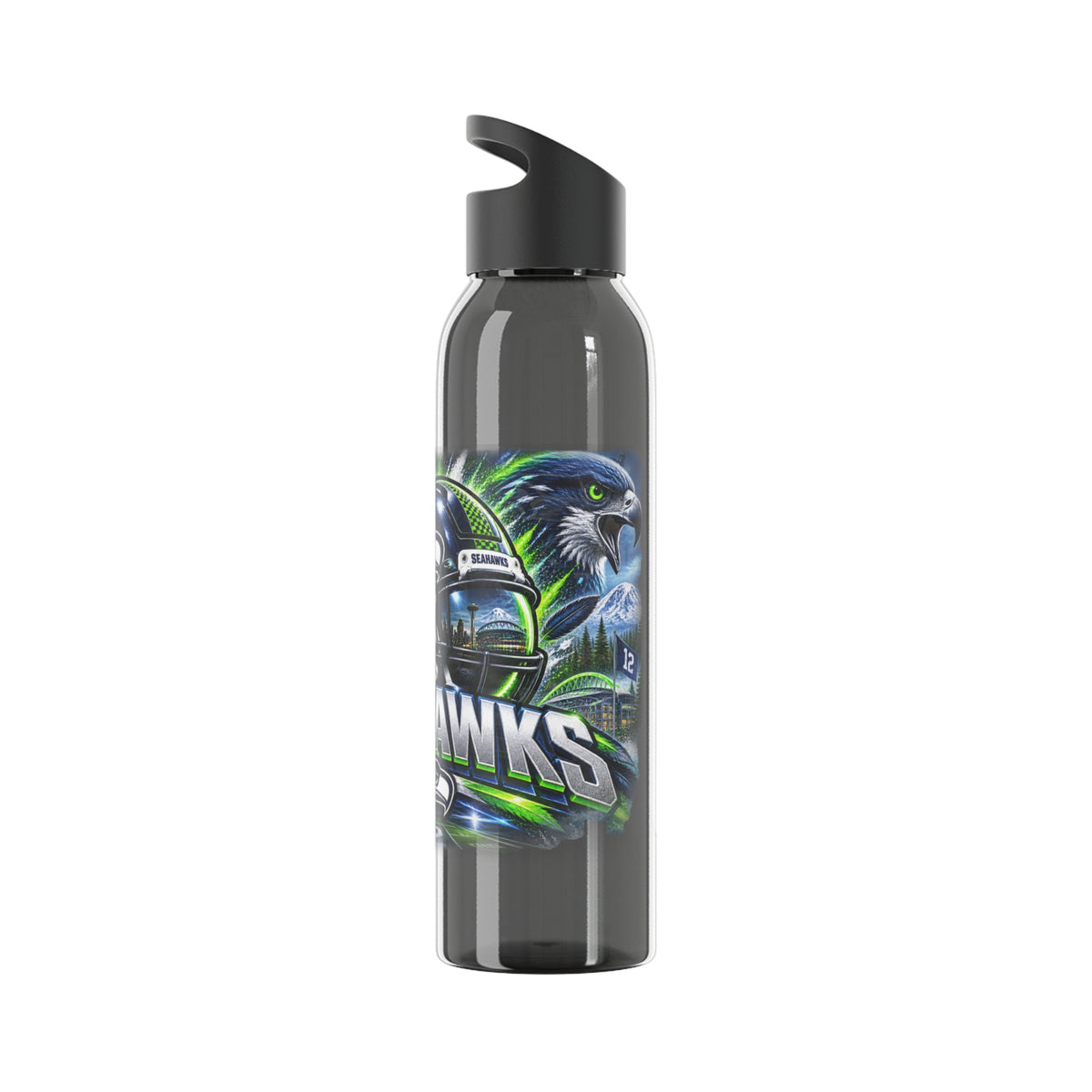 ZzTeam-Helmet Graphic Water Bottle