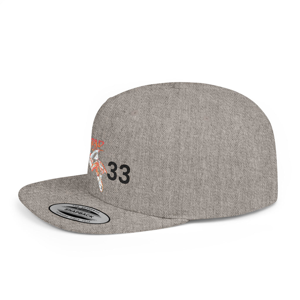Rad-Flat Bill Snapback
