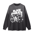 Gradient Washed Long Sleeve T-Shirt