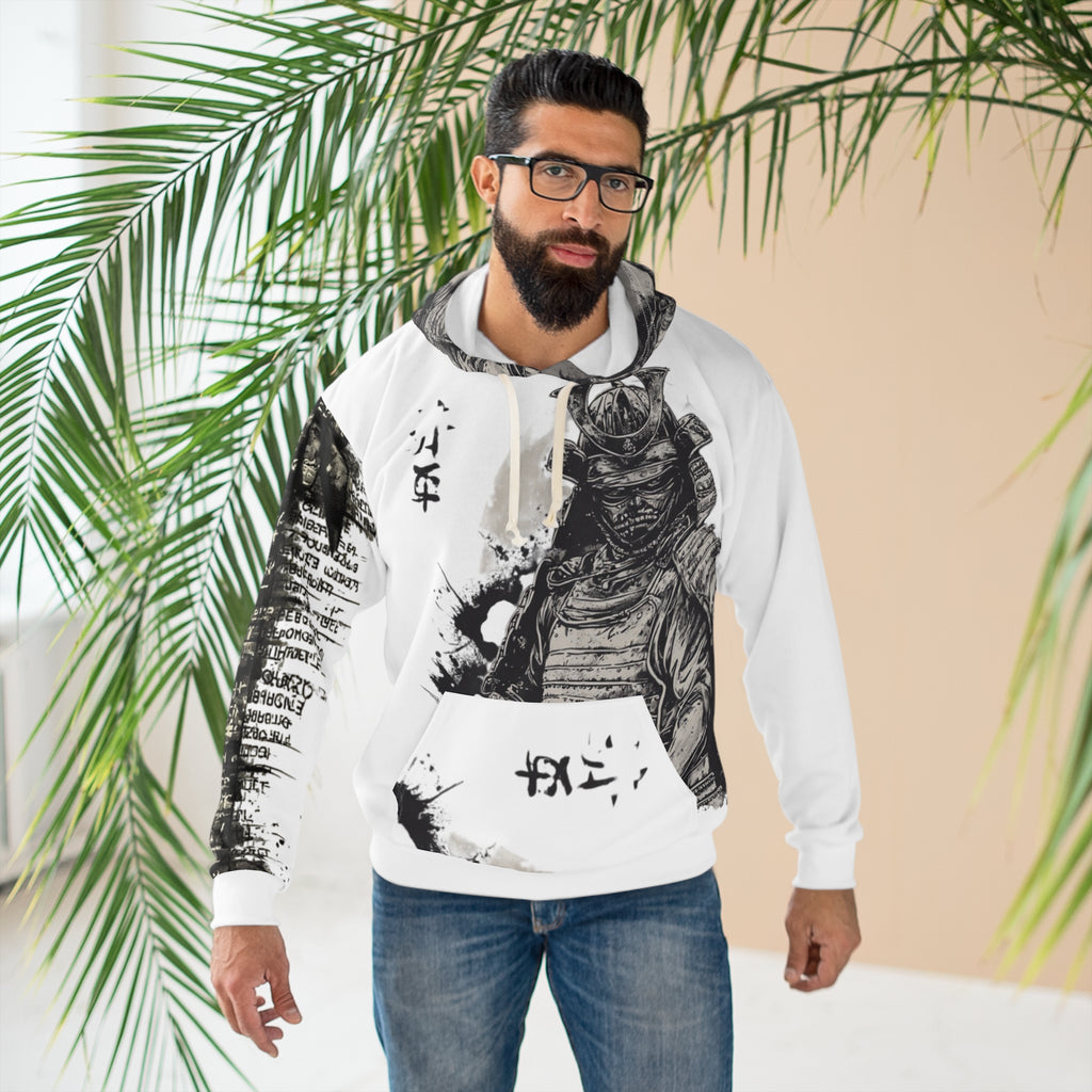 Mindset- Samurai Warrior Unisex Pullover Hoodie - Bold Graphic Design