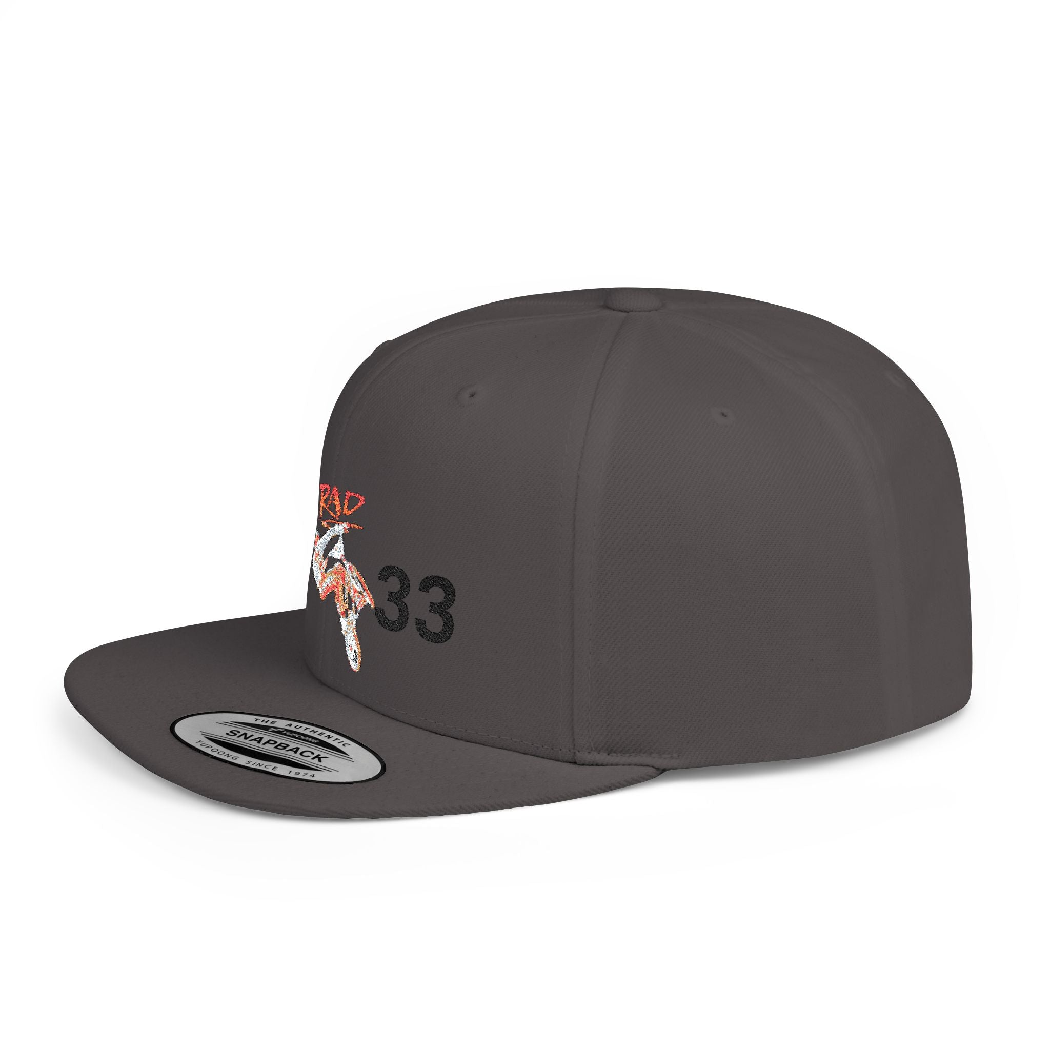 Rad-Flat Bill Snapback