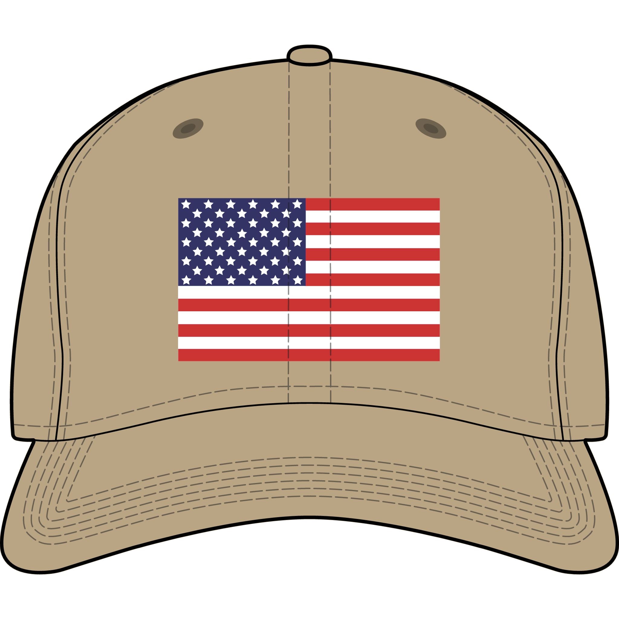 American Flag Cap — Classic Patriotic Baseball Hat