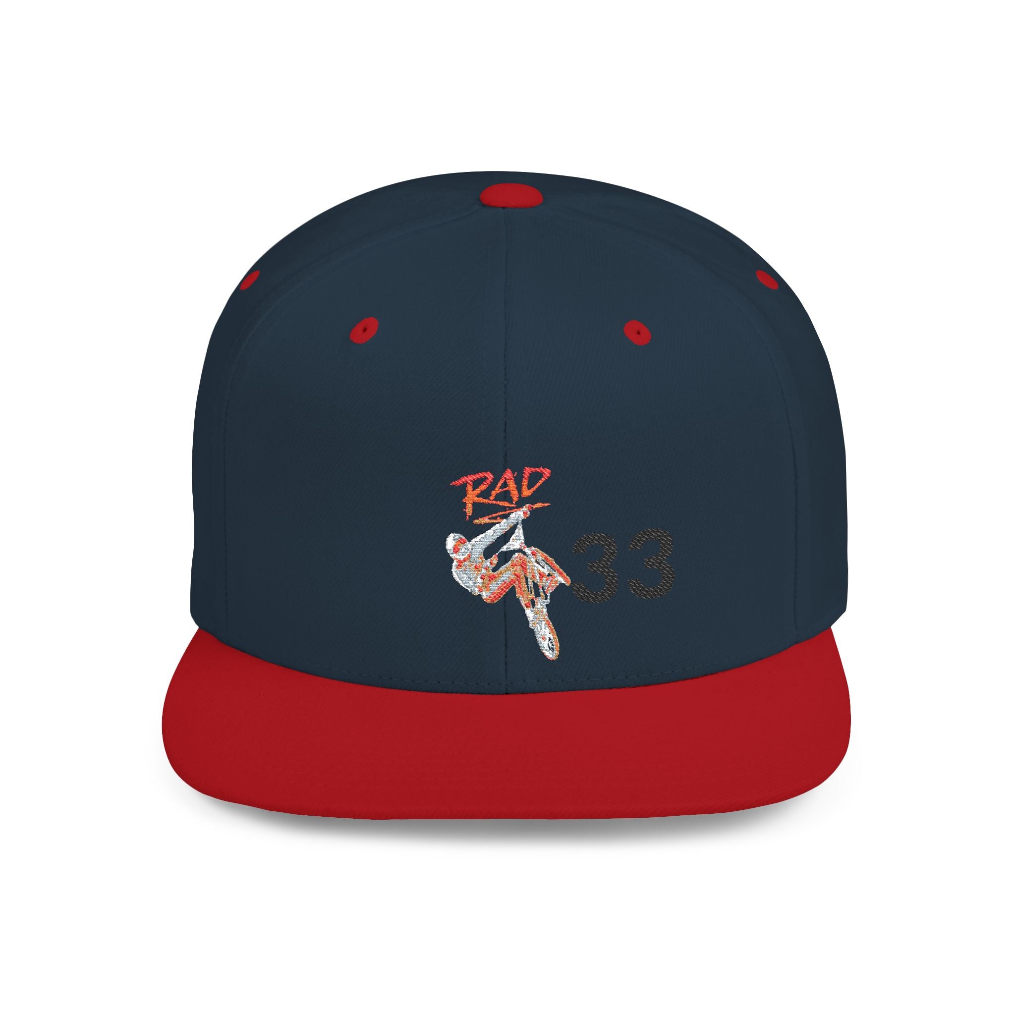 Rad-Flat Bill Snapback