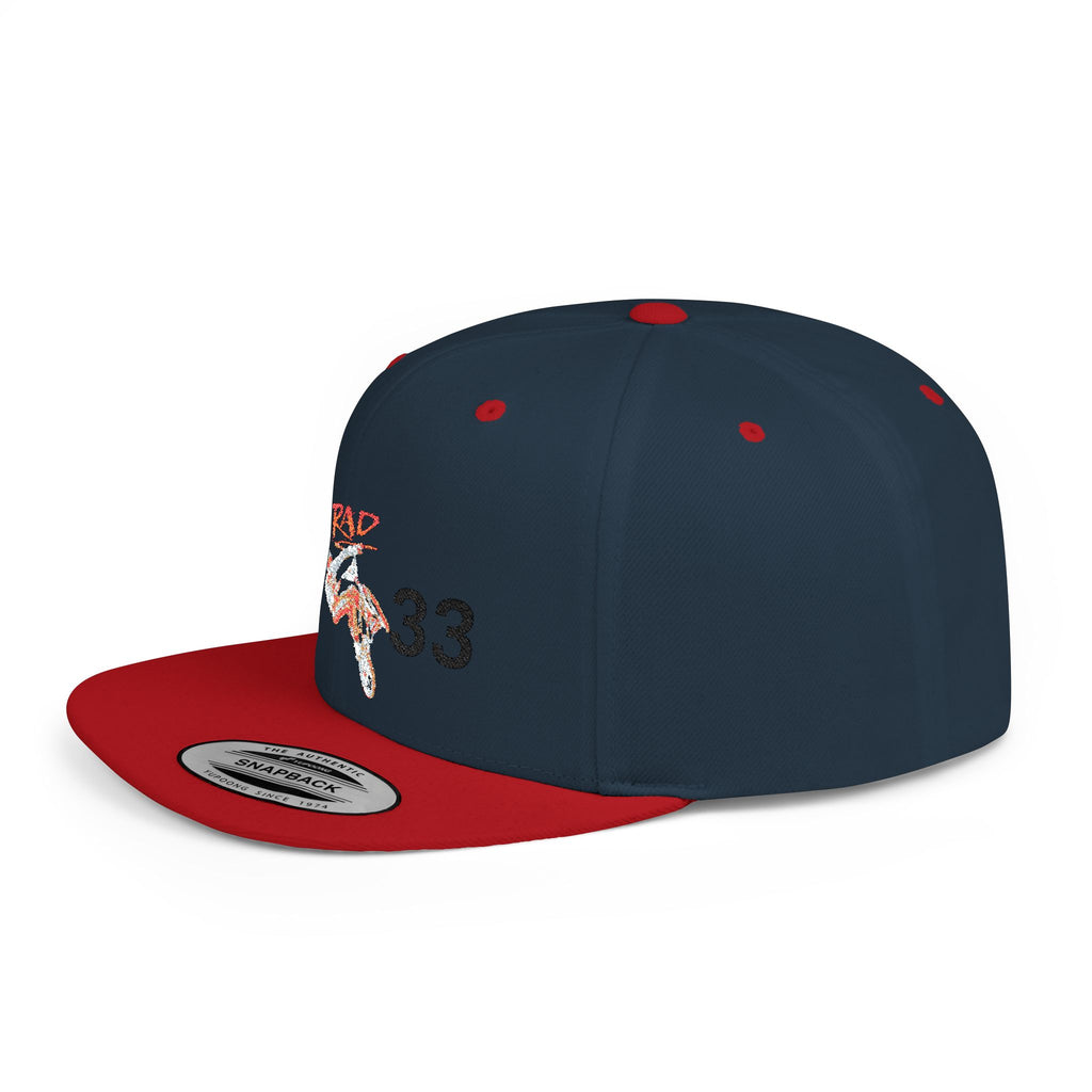 Rad-Flat Bill Snapback