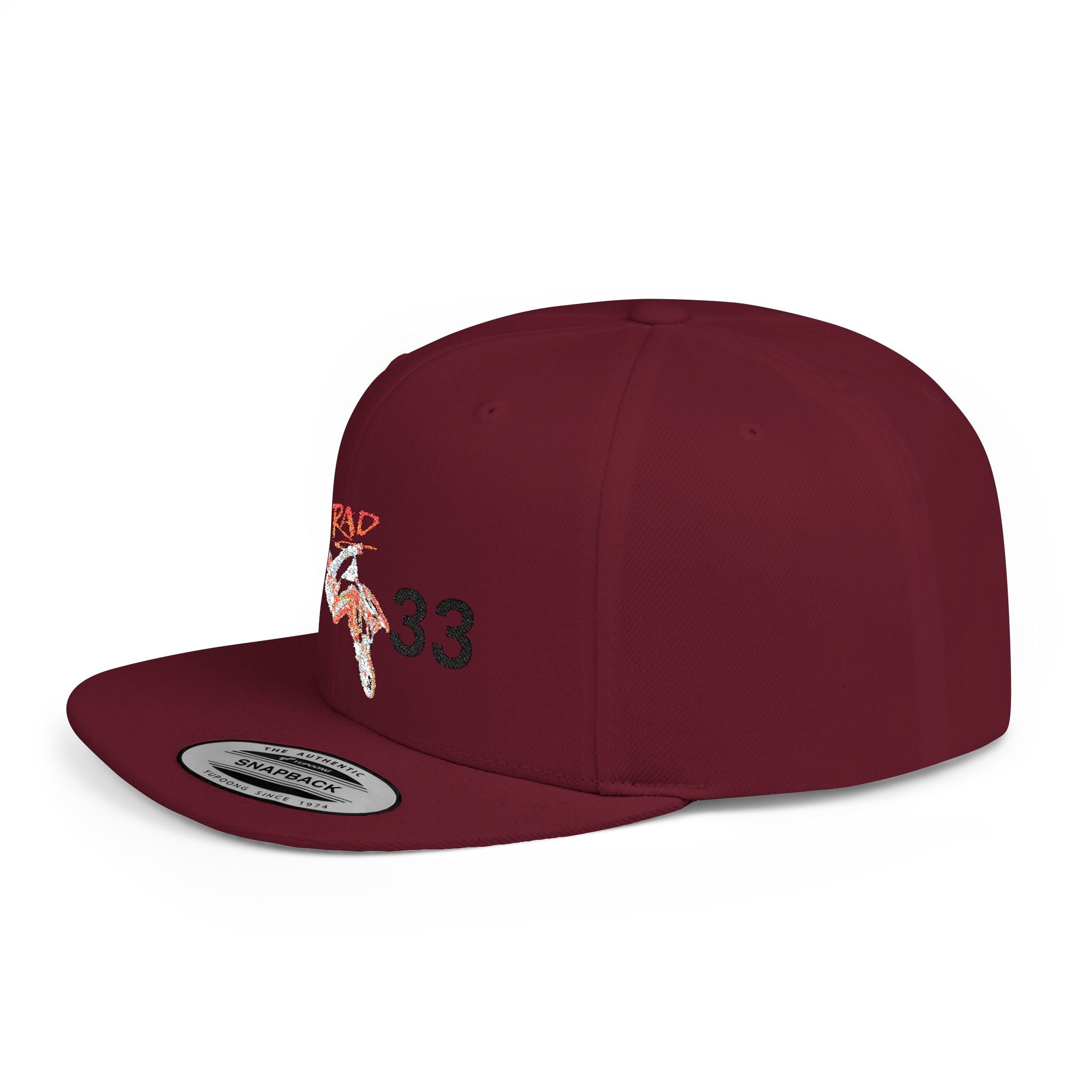Rad-Flat Bill Snapback
