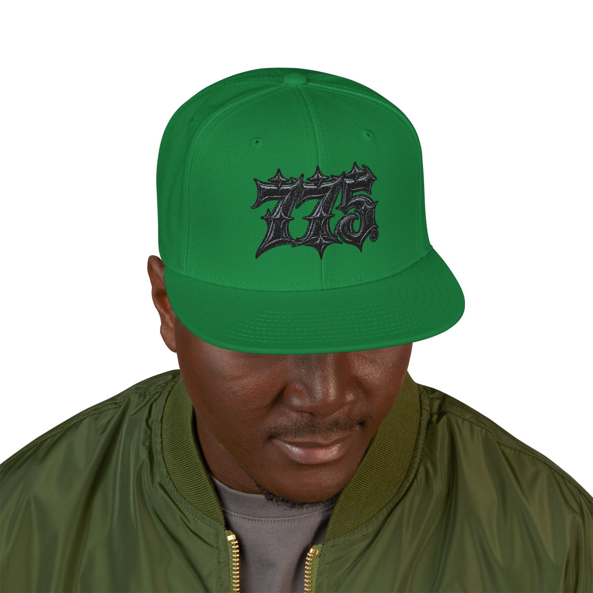 Hat — Dark Gray & Black Streetwear Cap