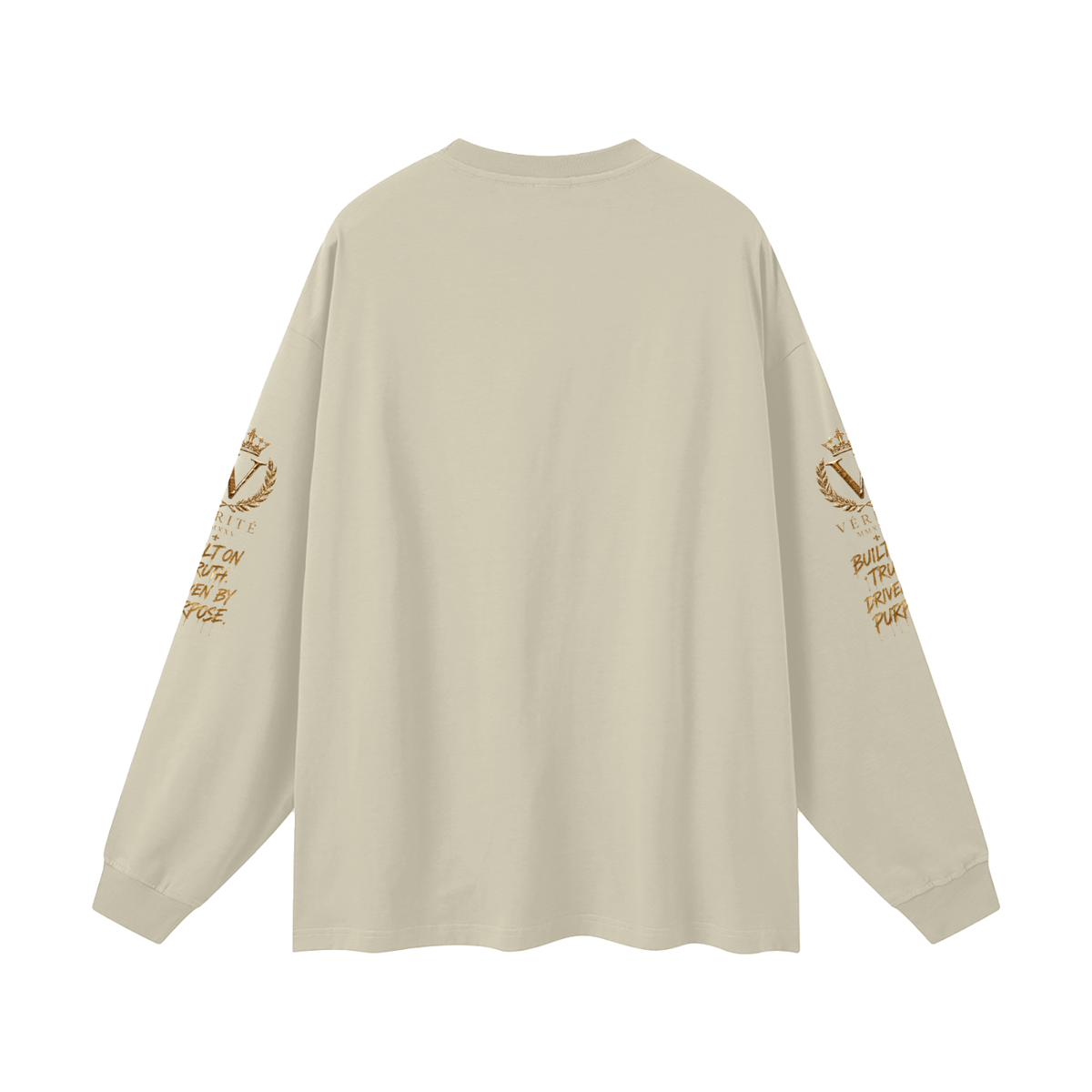 7NV-VERITE-Oversized Unisex Long Sleeve T-Shirt