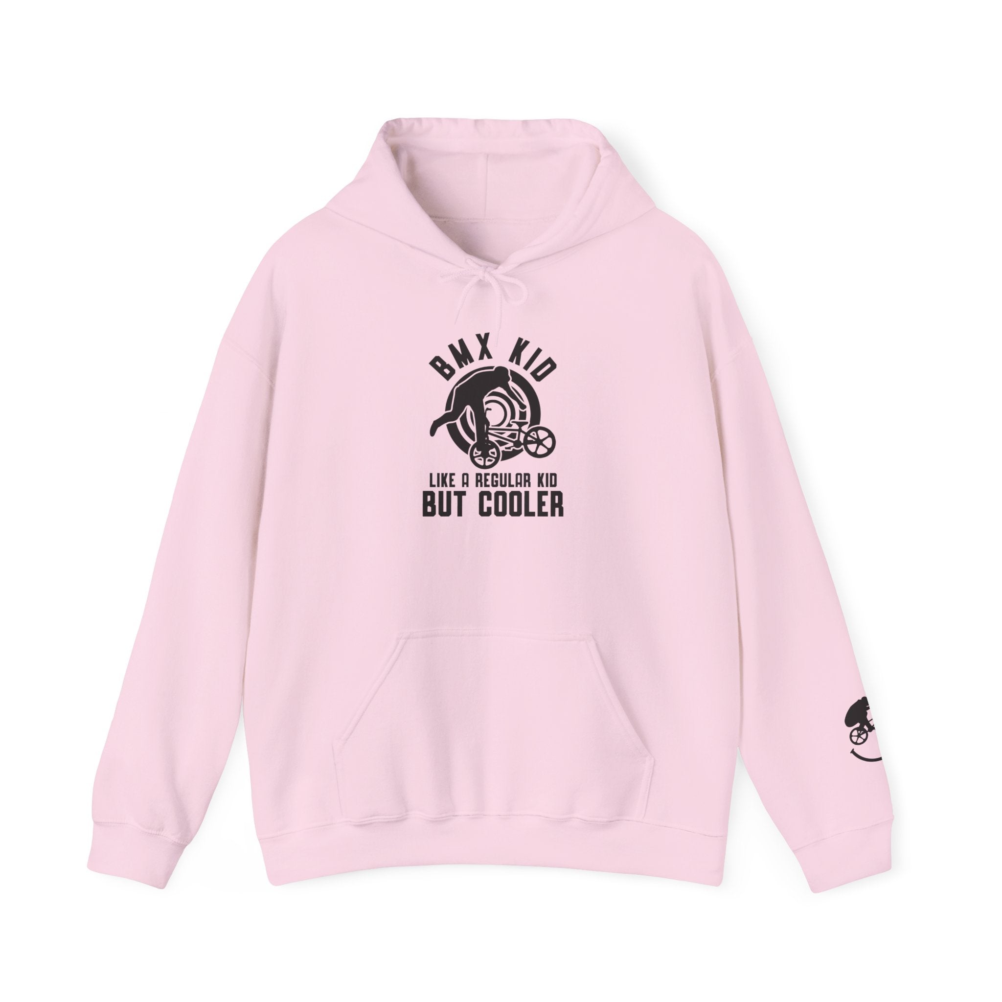 Rad-BMX Kid Hoodie — "Like a Regular Kid But Cooler" Youth BMX Pullover