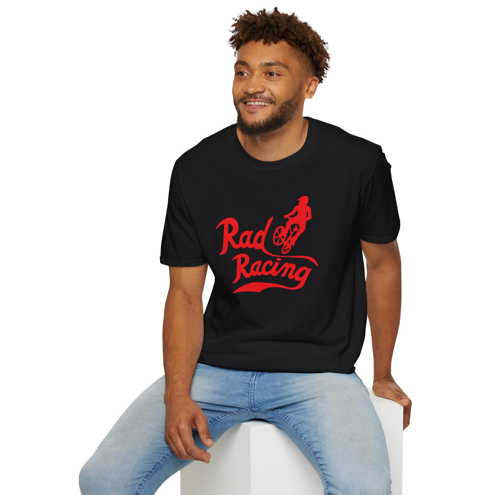 Rad- Racing T-Shirt — Vintage BMX & Motocross Graphic Tee