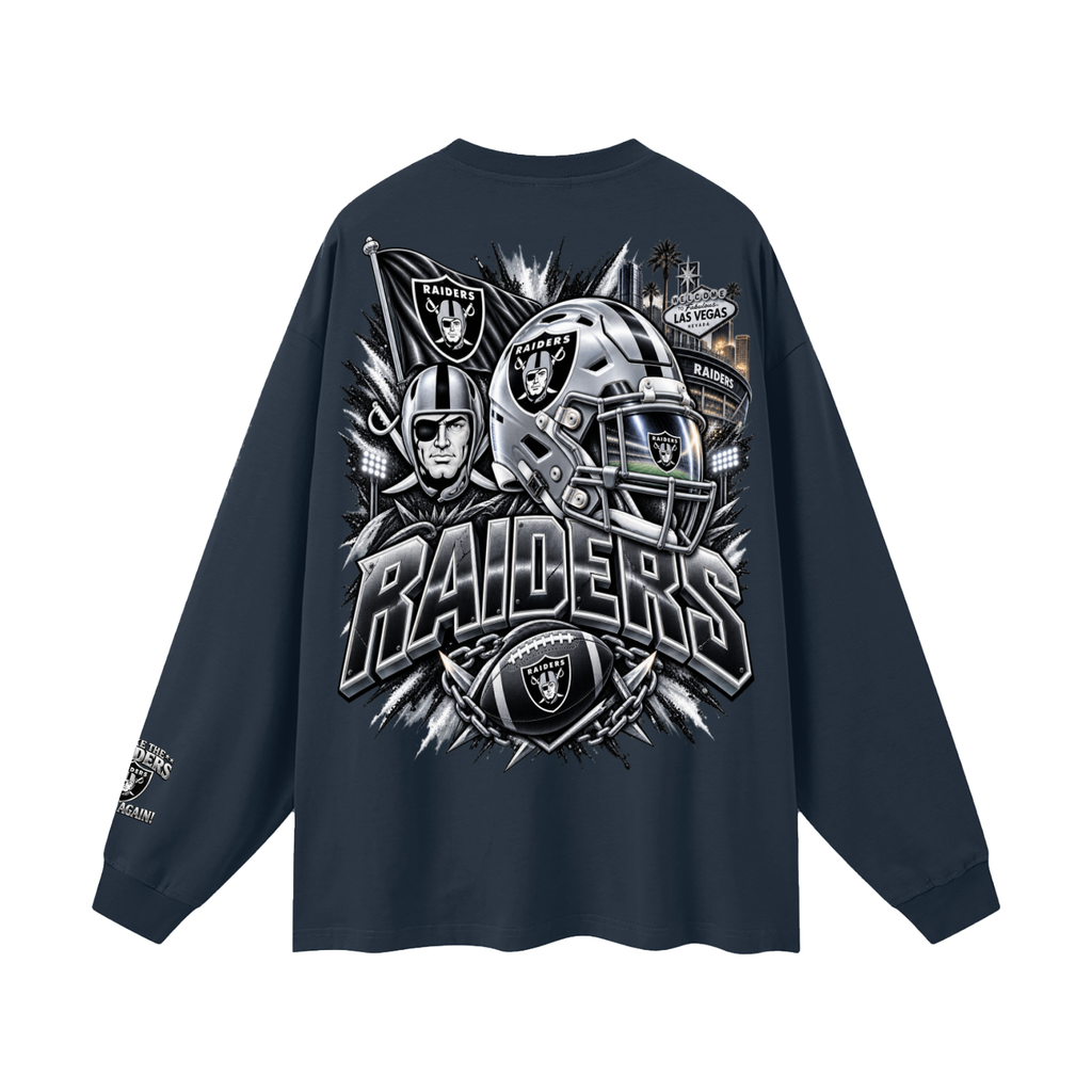 Team-Oversized Unisex Long Sleeve T-Shirt