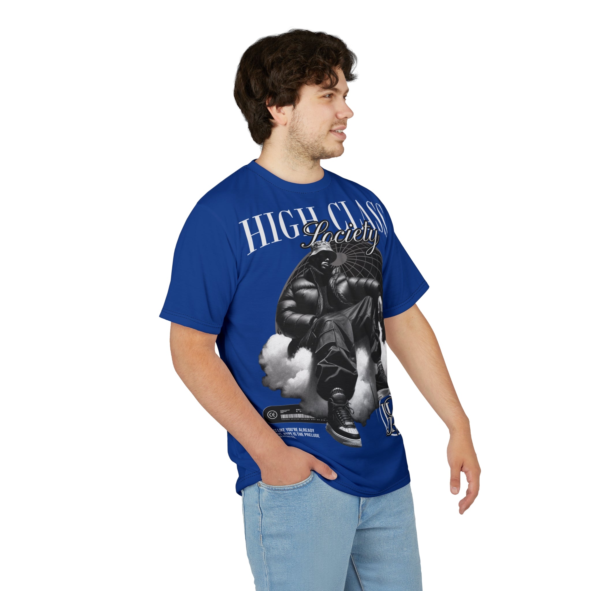 Streetwear-High Class Society Graphic Tee – Urban Streetwear All-Over Print