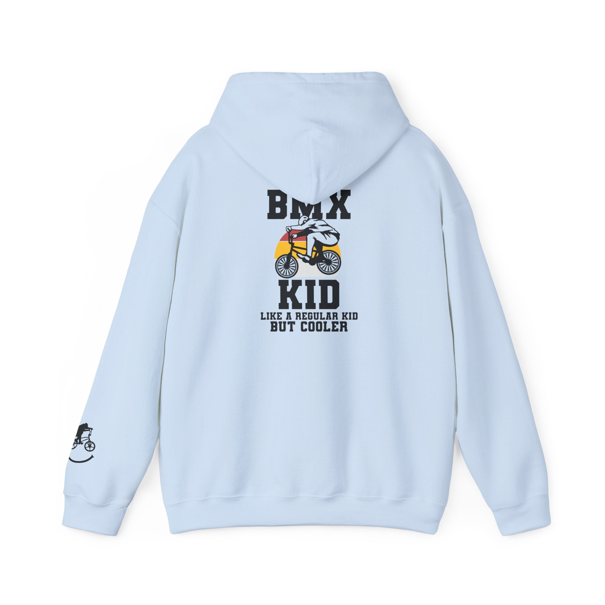 Rad-BMX Kid Hoodie — "Like a Regular Kid But Cooler" Youth BMX Pullover