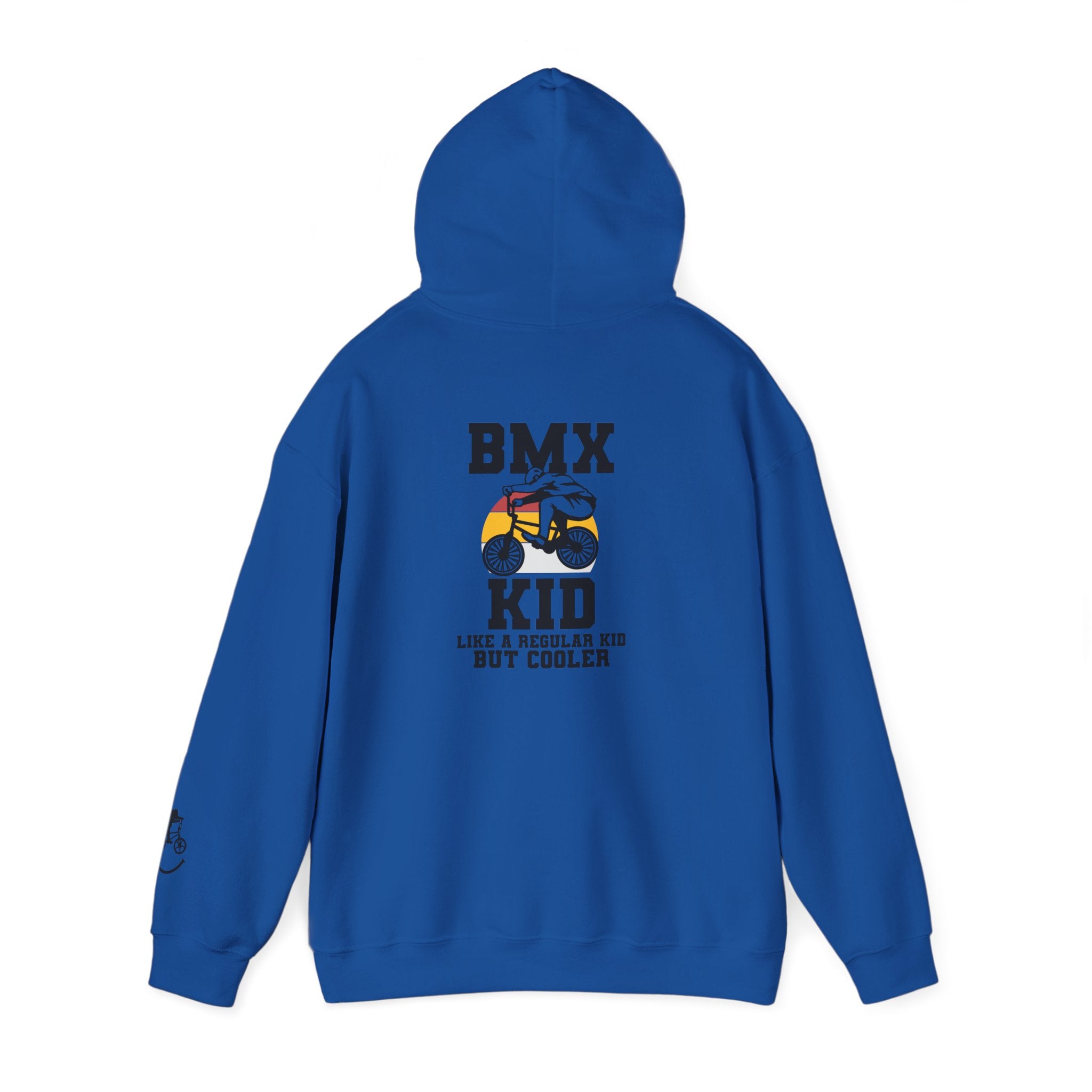 Rad-BMX Kid Hoodie — "Like a Regular Kid But Cooler" Youth BMX Pullover